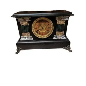 Vintage 1900s Gilbert mantel clock working keeps very good time