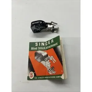 Vintage 1949 Singer Blind Stitch Attachment No. 160616 Original Manual No Screw