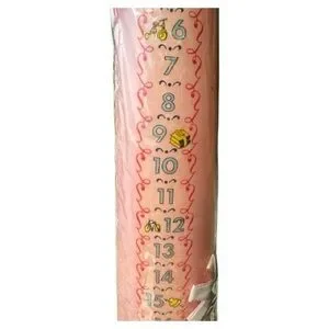 Vintage 1950s Penn Wax Works Happy Birthday Candle Ages 1-21 Original Box Unused
