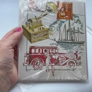 Vintage 1982 Good Olde Days Photo Album In Original Packaging