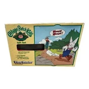 Vintage 1984 Cabbage Patch Kids View-Master Gift Set 3D Viewer Reels NOS