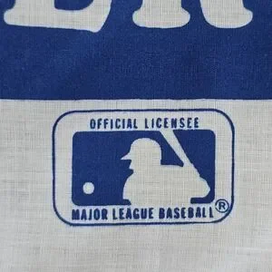 Vintage 1984 Detroit Tigers "Pennant Fever" 22″ MLB Bandana Rare Design‎