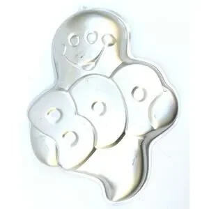 Vintage 1988 Wilton Friendly Ghost Boo Cake Pan Mold Collectible Wilton Cake Pan