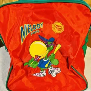 Vintage 1990s Chupa Chups Melody Pops Promo Sports Gym Travel Duffle Bag