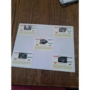 Vintage 1992 Collect A Card Musclecar Trading Cards Lot Of 5 Ford Car Cards