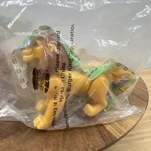 Vintage 1994 McDonald's Lion King Toys Lot X4 – Scar Rafiki Timon Nala Disney