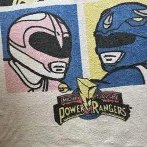 Vintage 1994 Mighty Morphin Power Rangers Beach Towel By Jay Franco