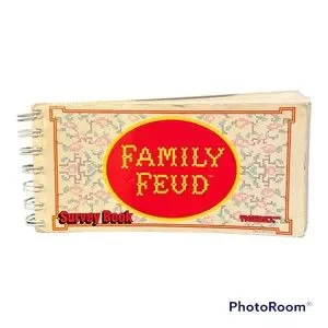 Vintage 1997 Family Feud Handheld Game 90s Game Show