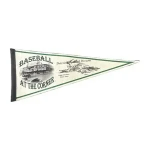 Vintage 1998 Detroit Tigers "Baseball at‎ the Corner" 12×30″ Felt Pennant MLB