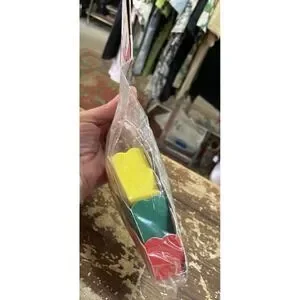 Vintage 6 Clown 1950s Place Card Surprise Basket Party Favor NOS Sealed Japan