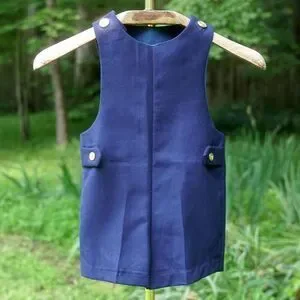 Vintage 90s Good Lad Boys Navy Blue Nautical Romper