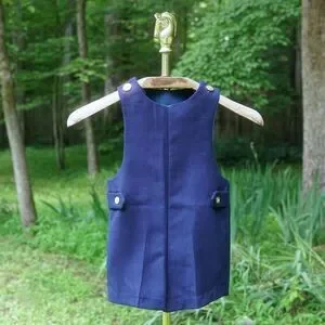 Vintage 90s Good Lad Boys Navy Blue Nautical Romper