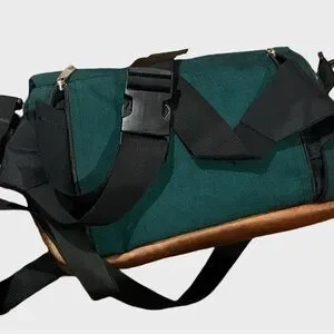 Vintage 90s MEI Crossbody Hiking Bag Made In USA Fresno CA Convertible Rare