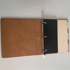 Vintage All-State Legal Supply Co. Brown Corporate Records Binder Slip Cover Box