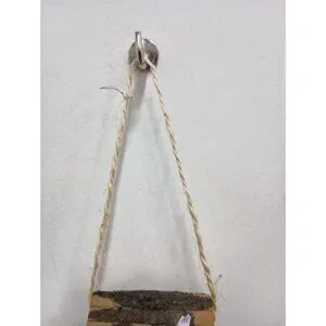 Vintage Birdhouse With 3D Bird And Flowers Hanging Outdoor Garden Lawn Decor