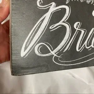 VINTAGE Bride Sign