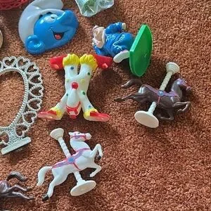Vintage Cake Toppers 70s 80s Set