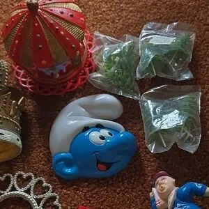 Vintage Cake Toppers 70s 80s Set