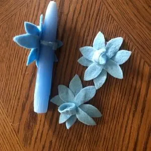 Vintage Candle Rings