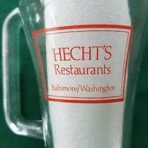 Vintage Coca-Cola Glass Mug Handle Red Lettering