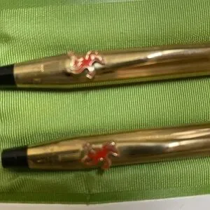 Vintage Cross Pen & Pencil Set 12k Gold Filled