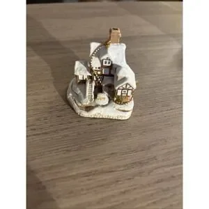 Vintage David Winter Cottages Set Of 4 Mini Cottages By John Hine Studios 2"