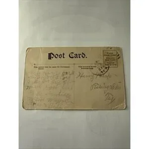 Vintage Early 1909 Woman Golfing Cartoon F. Earl Christy Artist Postcard