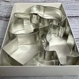 Vintage Easter Cookie Cutters Set Of 4 With Box #3628 Fox Run Craftsmen
