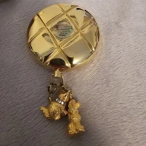 Vintage Estee Lauder Cosmetic Compact W/charms