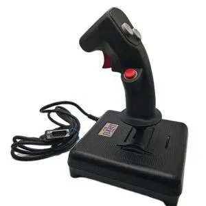 Vintage F-16 Flight Stick Joystick DB15 Gameport PC Controller Made in USA Works
