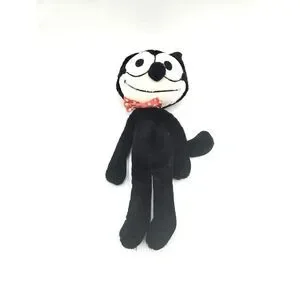 Vintage FELIX THE CAT Plush 22" 1982 Determined Productions Stuffed Animal Rare