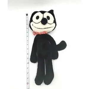 Vintage FELIX THE CAT Plush 22" 1982 Determined Productions Stuffed Animal Rare