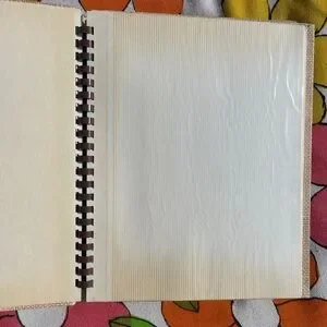 Vintage Floral Print Photo Albums