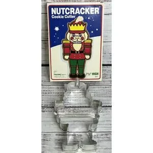 Vintage Fox Run Made In USA 7.5" Nutcracker Cookie Cutter