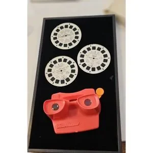 VINTAGE GAF 3D VIEW MASTER WITH 3 Reels