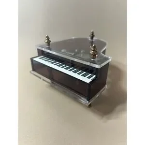 Vintage Grand Piano Music Box - Made By Sankyo Japan - Works