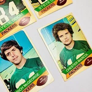 Vintage Green Bay Packers 1997 Team Football Player Cards Set of 10