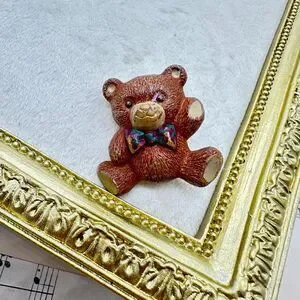 Vintage Hallmark Teddy Bear Brooch Pin Vintage Hallmark Teddy Bear Brooch Pin