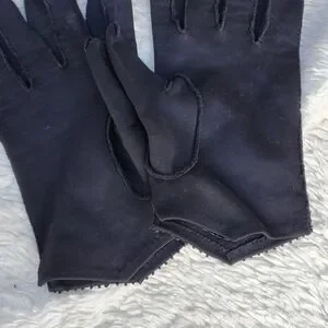 Vintage Hand Knotted Cotton Gloves 8