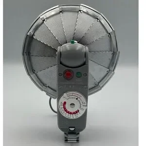 VINTAGE Heiland Tilt-A-Mite Folding Fan Collapsible Flash Unit - Not Tested