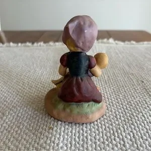 Vintage Hummel Goebel Collectibles Girl With Doll And Duck 4 1/2”