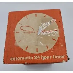 Vintage Ingraham Do-All Timer Automatic 24 Hour Lamp Appliance On/Off Retro