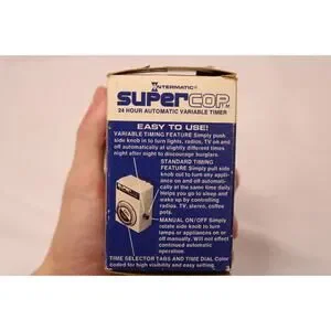 Vintage Intermatic Super Cop 24 Hour Automatic Variable Timer Security NIP