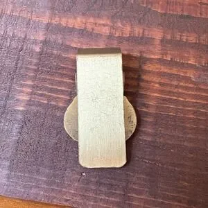 Vintage Kessler Whiskey Smooth As Silk Money Clip Bronze Lightweight