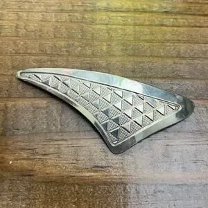 Vintage Large 925 Sterling Silver Geometric Abstract Triangle Brooch Pin