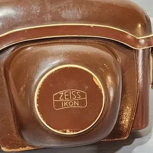 Vintage Leather Camera Case For Zeiss Ikon AG Camera 20 7510 Made In Germany