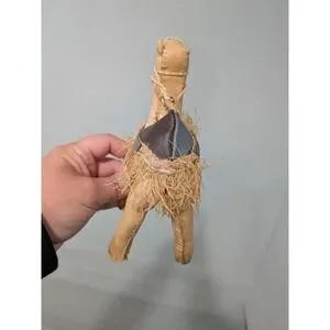 Vintage‎ Leather Hand Crafted Bedouin/Arabic Camel 7" Tall