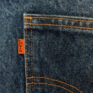 Vintage Levis Mens 505 Orange Tab Jeans SIZE 42 X 30 Straight Med Wash USA Y2K