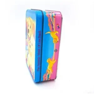 Vintage Lisa Frank Casey And Caymus Collector's Tin 1990's 90's Dog Pet