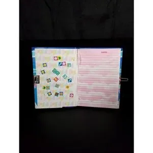 Vintage Lisa Frank Rare Peek Proof Diary -Katrina & Doglas Getting Married 1990s